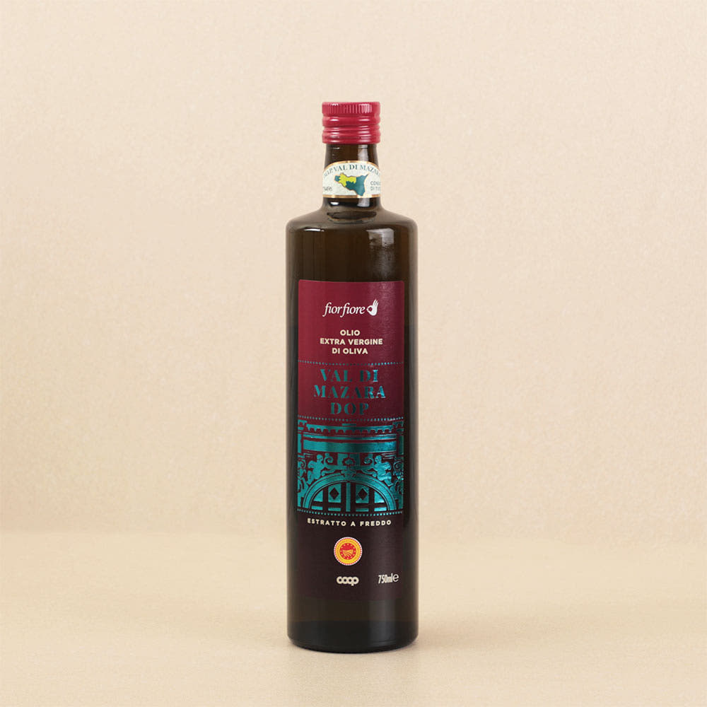 Fiorfiore DOP Extra Virgin Olive Oil 750ml Sicilian Oil Pulling Oleocanthal Oleic Acid