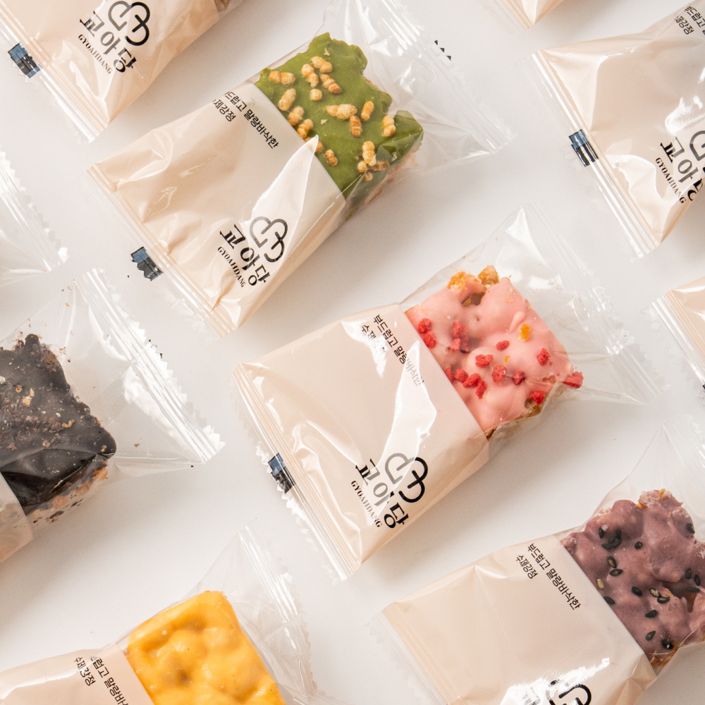 Chocolate Bite-sized Oranda 5 Flavors, 25 Pieces